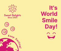 World Smile Day Smileys Facebook post Image Preview