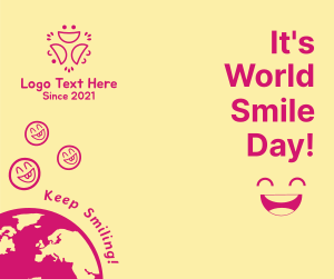 World Smile Day Smileys Facebook post Image Preview