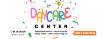 Cute Daycare Facebook Cover Design