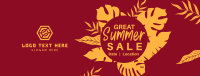 Great Summer Sale Facebook cover Image Preview