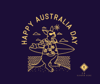 Australia Day Facebook Post Image Preview