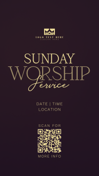 Radiant Sunday Church Service TikTok Video Preview