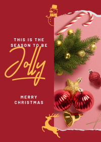 Jolly Christmas Poster Image Preview