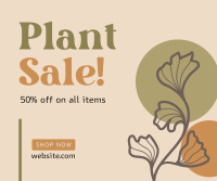 Artistic Plant Sale Facebook post Image Preview