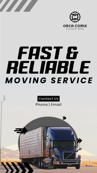 Reliable Trucking Instagram reel Image Preview