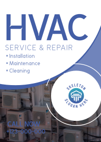 HVAC Services For All Flyer Image Preview