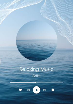 Ocean Music Cover Flyer Image Preview