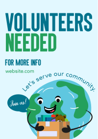 Humanitarian Community Volunteers Flyer Image Preview