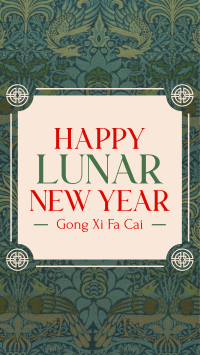 Lunar New Year Celebration TikTok video Image Preview