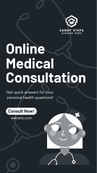 Online Medical Consultation TikTok Video Image Preview