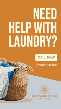 Laundry Delivery Facebook story Image Preview