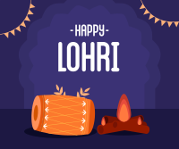 Happy Lohri Facebook Post Image Preview