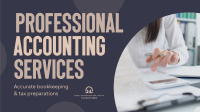 Accounting Service Experts Facebook Event Cover Design