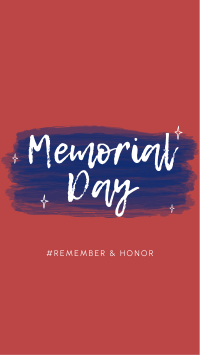 Memorial Day Promo Instagram reel Image Preview