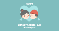 Sweet Grandparents Facebook Ad Design