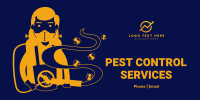 Pest Control Services Twitter post Image Preview