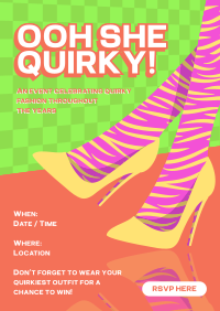 Ooh She Quirky! Poster Image Preview
