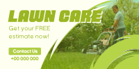 Lawn Maintenance Services Twitter Post Image Preview