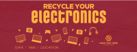 Recycle your Electronics Facebook cover Image Preview