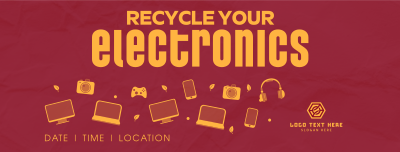 Recycle your Electronics Facebook cover Image Preview