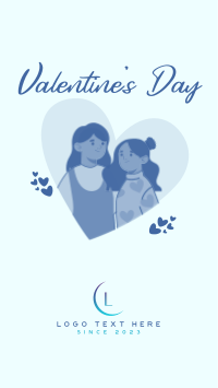 Valentine Couple Facebook Story Design