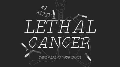 Lethal Lung Cancer Facebook event cover Image Preview
