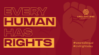 Every Human Has Rights YouTube Video Design