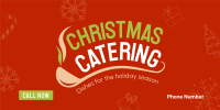 Christmas Catering Twitter post Image Preview