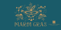 Mardi Gras Glamour Twitter post Image Preview