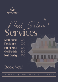 To Nails And Beyond Flyer Image Preview