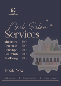 To Nails And Beyond Flyer Image Preview