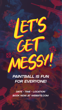 Fun Paintball Game Instagram Story Preview