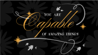 Classy Inspirational Quote Facebook event cover Image Preview