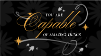 Classy Inspirational Quote Facebook Event Cover Design