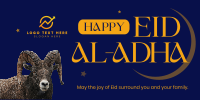 Happy Eid al-Adha Twitter post Image Preview