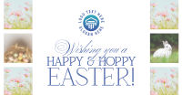 Rustic Easter Greeting Facebook ad Image Preview