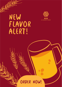 New Craft Beer Flyer Image Preview