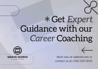 Modern Career Coaching Postcard Image Preview