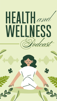 Health & Wellness Podcast TikTok Video Image Preview