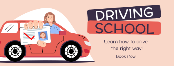 Best Driving School Facebook Cover Design Image Preview
