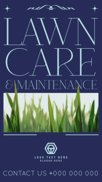 Elegant Lawn Care Instagram Reel Preview