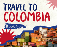 Travel to Colombia Paper Cutouts Facebook post Image Preview