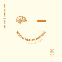 Mental Health Matters Instagram Post Image Preview