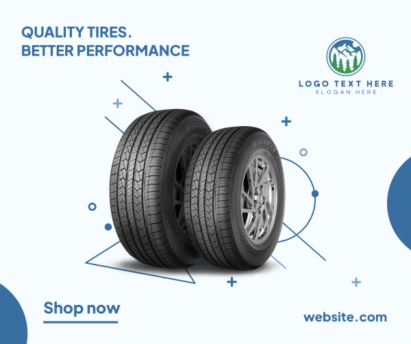 Quality Tires Facebook Post Design Image Preview