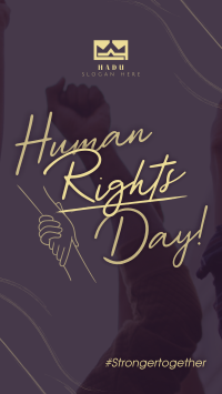 Human Rights Advocacy Facebook Story Design
