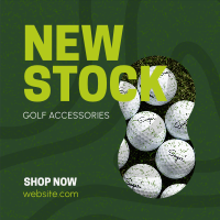 Golf Accessories Instagram Post Design