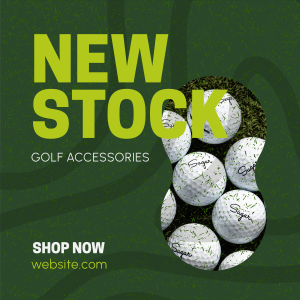 Golf Accessories Instagram post Image Preview