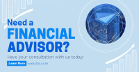 Professional Financial Advisor Facebook ad Image Preview