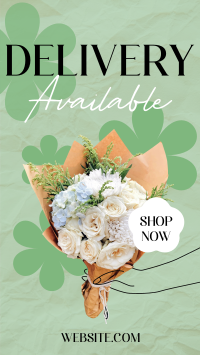Flower Delivery Available Instagram story Image Preview