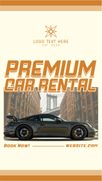 Luxury Car Rental Instagram Story Design